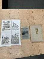 Oude Amsterdamse stadsgezichten en boeken, Ophalen of Verzenden