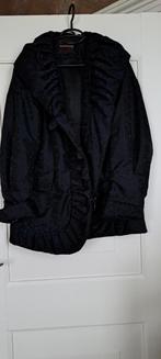 Koopje! Greenstone Luxe winter Jas Maat 42, Zwart, Maat 42/44 (L), Greenstone, Ophalen of Verzenden