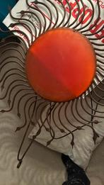 Oosterse zonnelamp wandlamp, Ophalen, Gebruikt, Metaal, Oosters