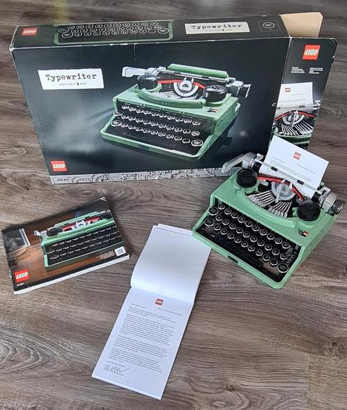 Lego Typewriter (21327), Kinderen en Baby's, Speelgoed | Duplo en Lego, Zo goed als nieuw, Lego, Complete set, Ophalen of Verzenden