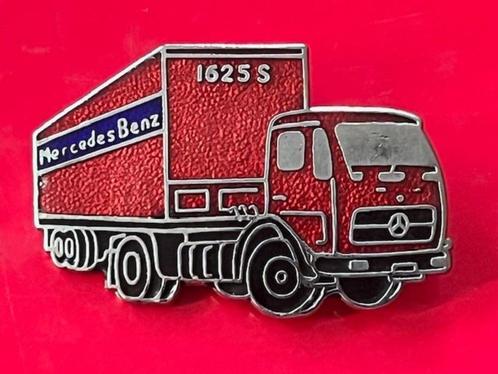 Prachtige Emaille Speld Vrachtwagen Mercedes Benz Duitsland, Verzamelen, Speldjes, Pins en Buttons, Gebruikt, Speldje of Pin, Transport