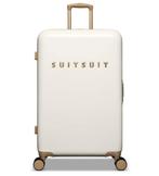 ✅ SUITSUIT Fusion White Swan koffer 66 cm - NIEUW, Wieltjes, Hard kunststof, Nieuw, Ophalen of Verzenden