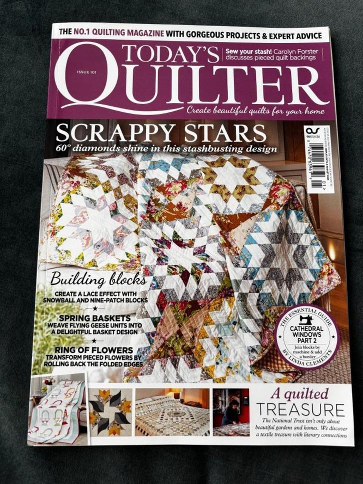 Diverse tijdschriften quilten / patchwork, Boeken, Tijdschriften en Kranten, Zo goed als nieuw, Sport en Vrije tijd, Ophalen of Verzenden