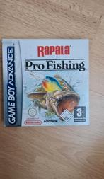 Gameboy advance gba nintendo rapala pro fishing, Spelcomputers en Games, 1 speler, Ophalen of Verzenden, Zo goed als nieuw, Vanaf 3 jaar