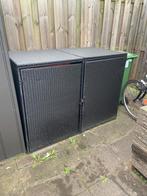 Ombouw containers/containerberging (voor twee containers), Tuin en Terras, Overige Tuin en Terras, Zo goed als nieuw, Ophalen