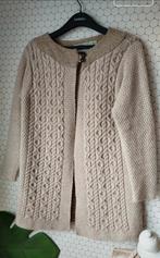Pure Merino wollen Aran Craft uit Ireland. Maat M, Kleding | Dames, Truien en Vesten, Maat 38/40 (M), Beige, Ophalen of Verzenden