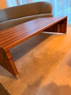 Leolux Houten Salontafel - 140x75x39cm, Ophalen, Gebruikt, 100 tot 150 cm, Eikenhout