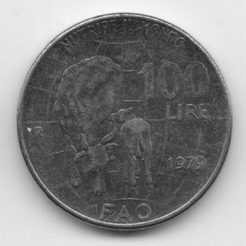 Italië 100 lire 1979 "FAO"  KM# 106 beschikbaar voor biedingen