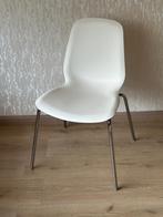 Stoelen van IKEA , Wit / Chroom ( 10 beschikbaar ), Huis en Inrichting, Ophalen, Gebruikt, Wit, Modern