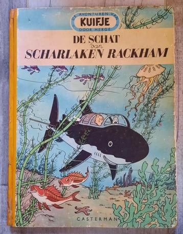 Kuifje De schat van scharlaken rackham hc 1952 VIGNET beschikbaar voor biedingen