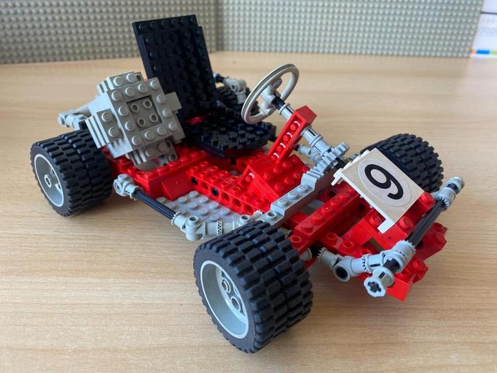 Lego 8842 Go Kart Technic, Kinderen en Baby's, Speelgoed | Duplo en Lego, Gebruikt, Lego, Complete set, Ophalen of Verzenden