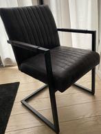 Eettafel stoelen (6 stuks), Huis en Inrichting, Stoelen, Ophalen, Gebruikt, Bruin, Leer