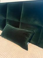 Boxspring Groen velvet 160x200, Ophalen, Tweepersoons, Zo goed als nieuw, 200 cm