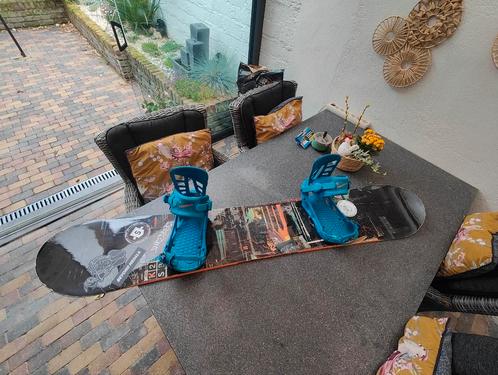 K2 raygun snowboard met K2 formula bindingen, Sport en Fitness, Snowboarden, Gebruikt, Board, Ophalen of Verzenden