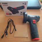 Slijper Ferm AGM1138 met accu en 4 discs., Ophalen of Verzenden, Zo goed als nieuw, Minder dan 700 watt, Haakse handslijpmachine