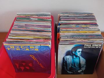 Verzameling singles/ Collectie singles/Diverse vinyl singles beschikbaar voor biedingen