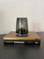 Luxury Windlicht Grey Smoke Luxe Nieuw!, Huis en Inrichting, Woonaccessoires | Kandelaars en Kaarsen, Overige materialen, Overige kleuren