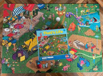 That’s life puzzel - golfclub (1000 stukjes) beschikbaar voor biedingen