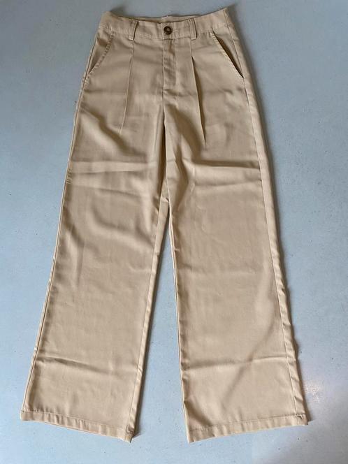 Pantalon Frankie&liberty mt 164 zandkleur, Kinderen en Baby's, Kinderkleding | Maat 164, Zo goed als nieuw, Meisje, Shirt of Longsleeve