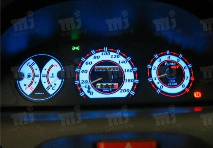 Fiat Punto - Indiglo Tellerplaten, Auto diversen, Tuning en Styling, Ophalen of Verzenden