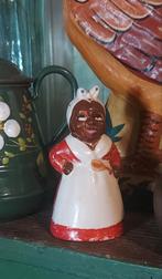 Vintage black americana "aunt jemima" zoutstrooier, gemerkt, Ophalen of Verzenden