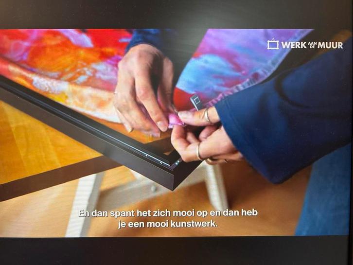 ArtFrame 120x180cm Werk aan de Muur - NIEUW!, Antiek en Kunst, Kunst | Schilderijen | Abstract, Ophalen
