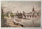 1910 Conrad Sutter: Alte Brücke in Frankfurt am Main, Ophalen of Verzenden