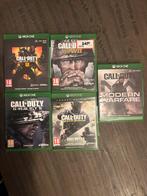 5x Xbox one Call of Duty games, Spelcomputers en Games, Games | Xbox One, Vanaf 18 jaar, Shooter, 1 speler, Ophalen of Verzenden