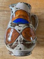 Vintage Henk Potters keramiek aardewerk kan vaas met bloem, Antiek en Kunst, Ophalen of Verzenden