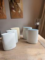 Netgear Orbi Mesh WiFi systeem – 2 routers + 3 satellieten, Computers en Software, Routers en Modems, Ophalen of Verzenden, Gebruikt