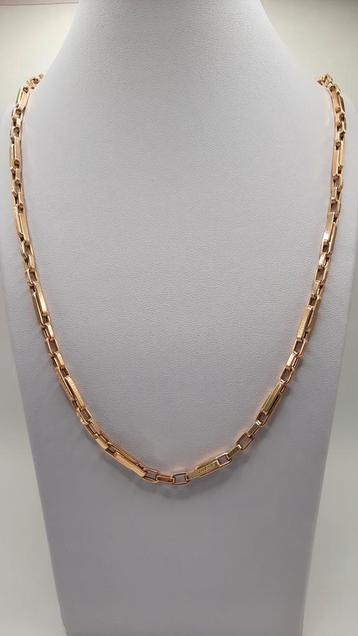 gouden fantasie ketting 14kt  beschikbaar voor biedingen