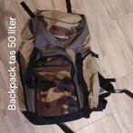 Backpack rugtas 50 liter, Ophalen of Verzenden, Zo goed als nieuw, Rugzak