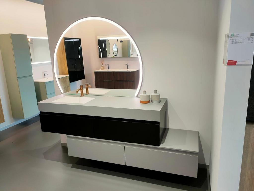 Reflet Moon+ spiegel 140CM met led, Ophalen, Nieuw, 25 tot 50 cm, Overige typen