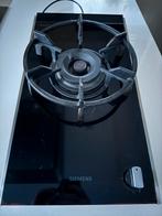 Siemens gas op glas domino wokbrander, Gebruikt, 3 kookzones of minder, Ophalen of Verzenden, Inbouw