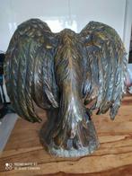 Zeer mooi Terra Cotta beeld, adelaar, gesigneerd Nelson, Ophalen