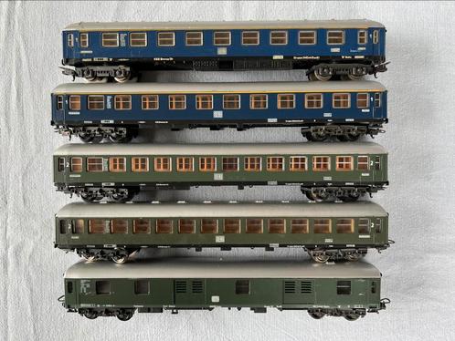 Lima DB set met 5 rijtuigen, Hobby en Vrije tijd, Modeltreinen | H0, Gebruikt, Treinset, Gelijkstroom, Lima, Ophalen of Verzenden