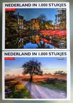 Twee mooie puzzels van 1000 stukjes Utrecht en de Veluwe, Ophalen of Verzenden, 500 t/m 1500 stukjes, Legpuzzel, Zo goed als nieuw