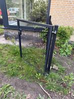 Dubbelstaafmat Hekwerk met Poort - Zwart, Ophalen, Met poort, Dubbelstaafmat hekwerk, Zo goed als nieuw