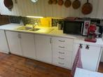Bruynzeel keukenblok, Huis en Inrichting, Keuken | Complete keukens, Ophalen, Gebruikt, Wit, Hoekkeuken