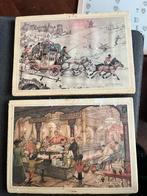 Anton Pieck. Schilderijtjes, Antiek en Kunst, Antiek | Schoolplaten, Ophalen of Verzenden