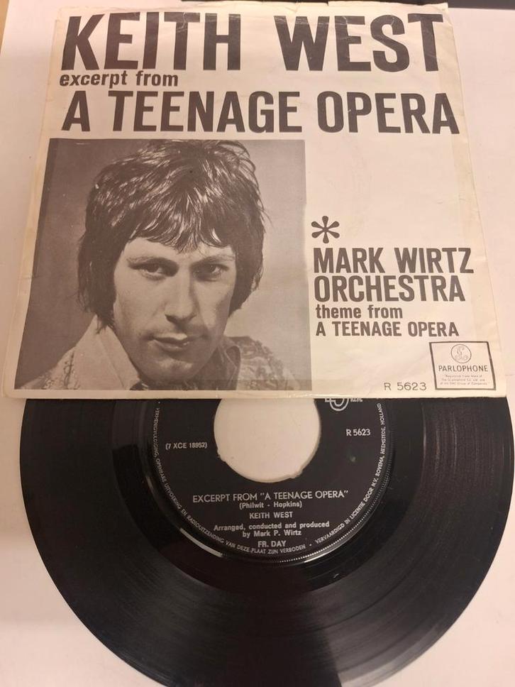 Keith West - Excerpt from "A Teenage Opera", 1967., Cd's en Dvd's, Vinyl | Rock, Poprock, Overige formaten, Verzenden