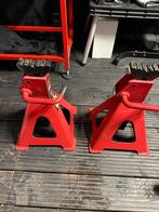 Hbm 12 Ton assteunen, Ophalen of Verzenden, Zo goed als nieuw, Hydraulisch, Garagekrik