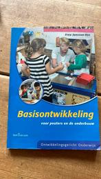 Basisontwikkeling voor peuters en de onderbouw, Ophalen of Verzenden, Zo goed als nieuw, HBO, Frea Janssen-Vos