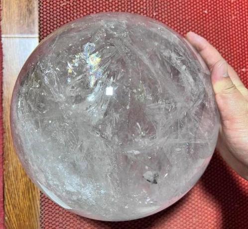 *ToP*Bergkristal Bol van 22 Kilo AAA.kwaliteit, Verzamelen, Mineralen en Fossielen, Ophalen of Verzenden