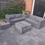 Loungebank, Tuin en Terras, Ophalen, 4 zitplaatsen, Kunststof, Gebruikt