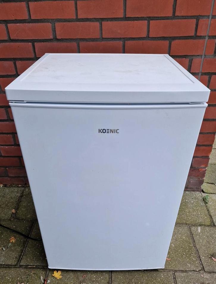 Koenic Tafelmodel Koelkast met Vriesvak - KFK116E, Witgoed en Apparatuur, Koelkasten en IJskasten, Gebruikt, Met vriesvak, Minder dan 75 liter