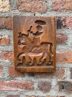 antieke dubbelle speculaasplank, koekplank, vroege !!!, Ophalen of Verzenden
