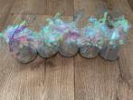 5 parelmoer ballongewichtjes, Ophalen of Verzenden, Zo goed als nieuw, Versiering, Overige