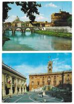 AK Roma, Rome - Campidoglio en Ponte e Castel S. Angelo, Verzenden, 1960 tot 1980, Ongelopen, Italië