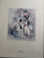 aquarel van Willem Haenraets, Huis en Inrichting, Woonaccessoires | Schilderijen, Tekeningen en Foto's, Minder dan 50 cm, 50 tot 75 cm